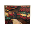 Street Scene Painting Marked Golder “Untitled”