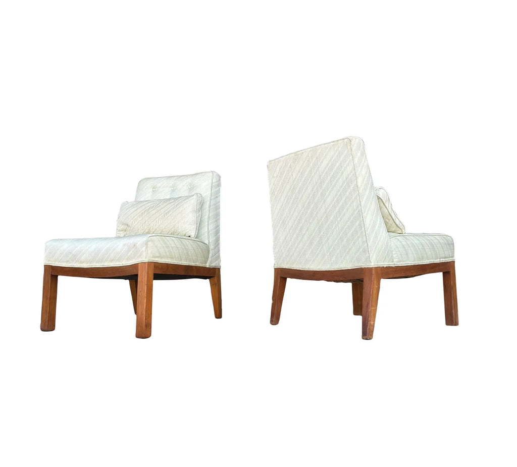 Pair of Dunbar-Style Slipper Side Chairs