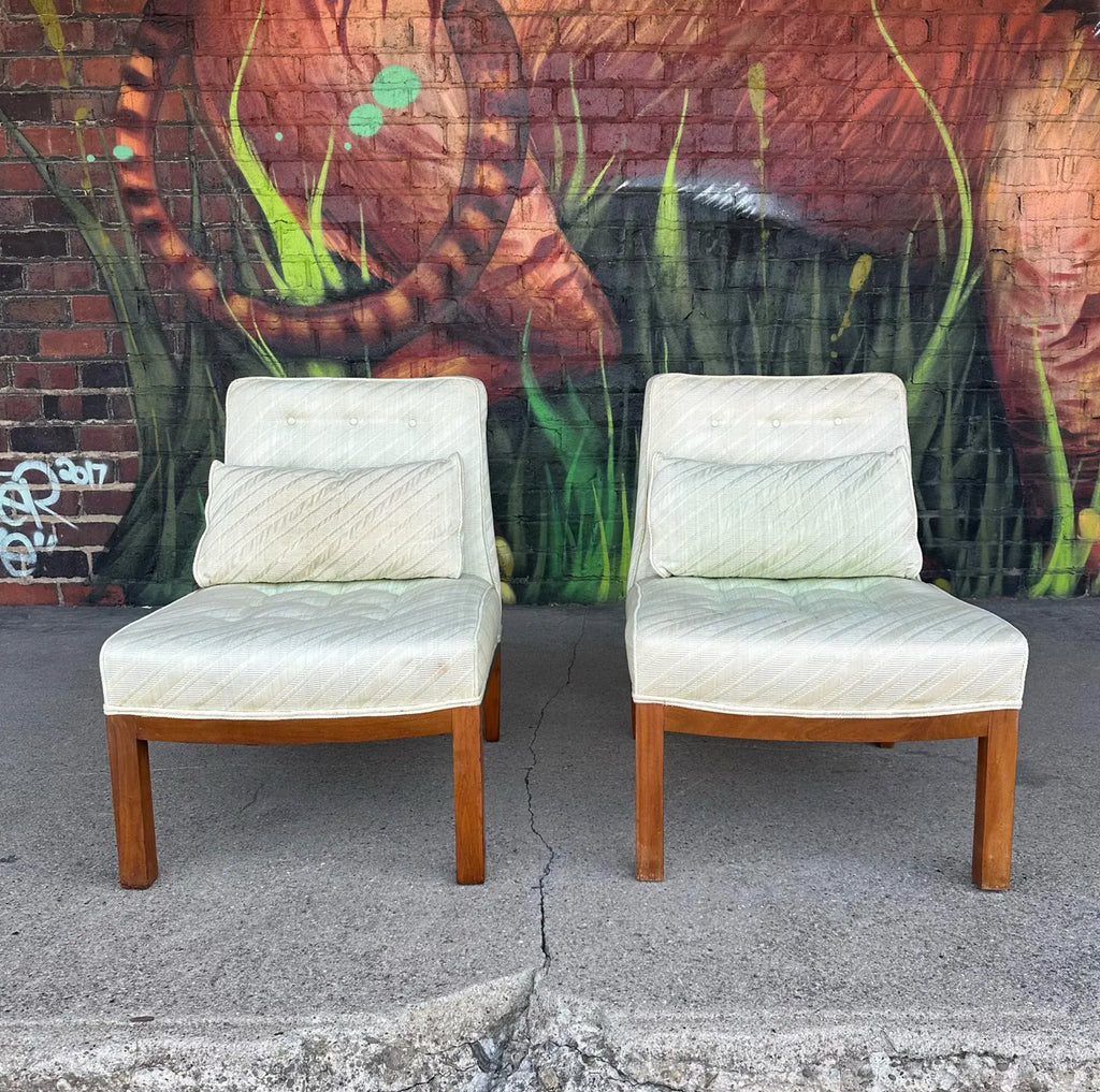 Pair of Dunbar-Style Slipper Side Chairs