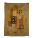 Mid Century Modern George Wells Hand Hooked Fiber Art Rug