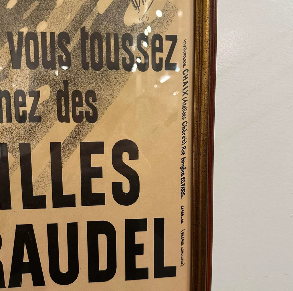 Jules Chéret Pastilles Géraudel Original Lithograph Poster