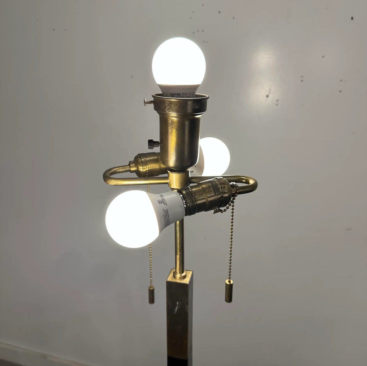 Tommi Parzinger Floor Lamp with Table