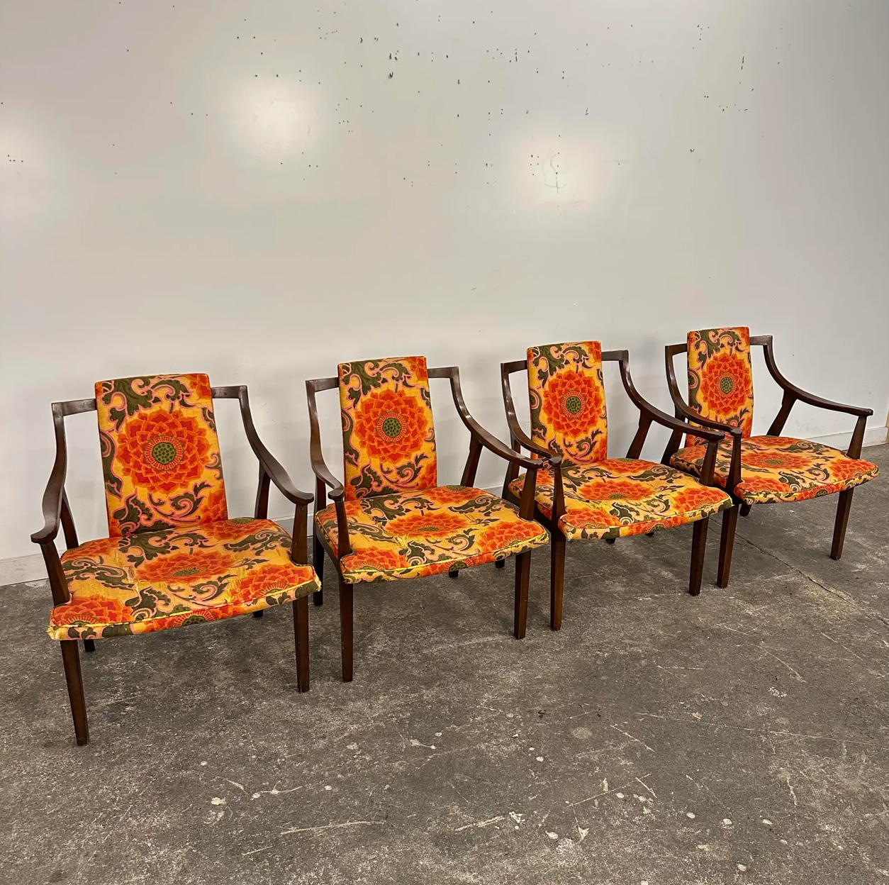 John Widdicomb Mid-Century Modern Dining Chairs Set of 4