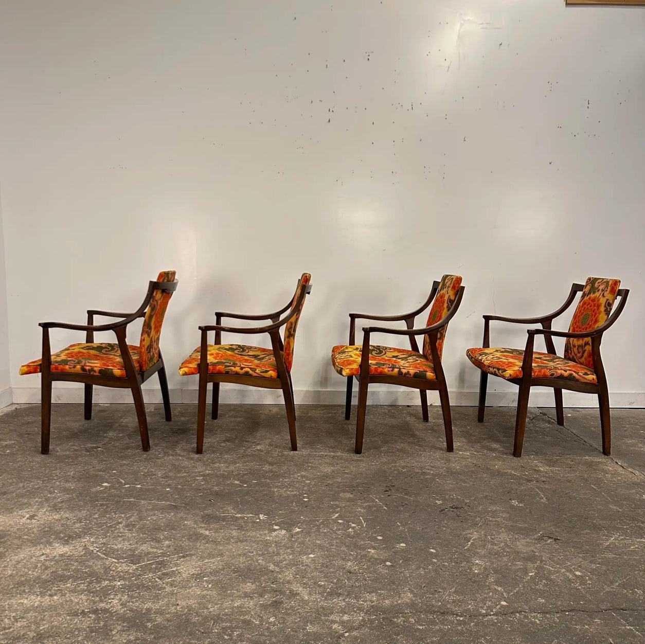 John Widdicomb Mid-Century Modern Dining Chairs Set of 4
