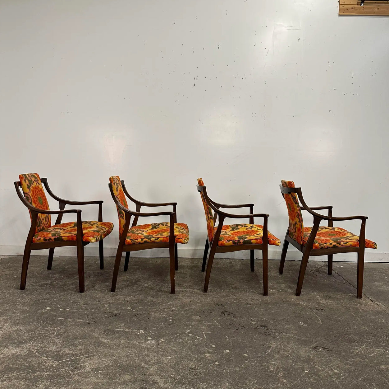 John Widdicomb Mid-Century Modern Dining Chairs Set of 4
