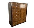 Century Furniture Burlwood Armoire Highboy Dresser Chest