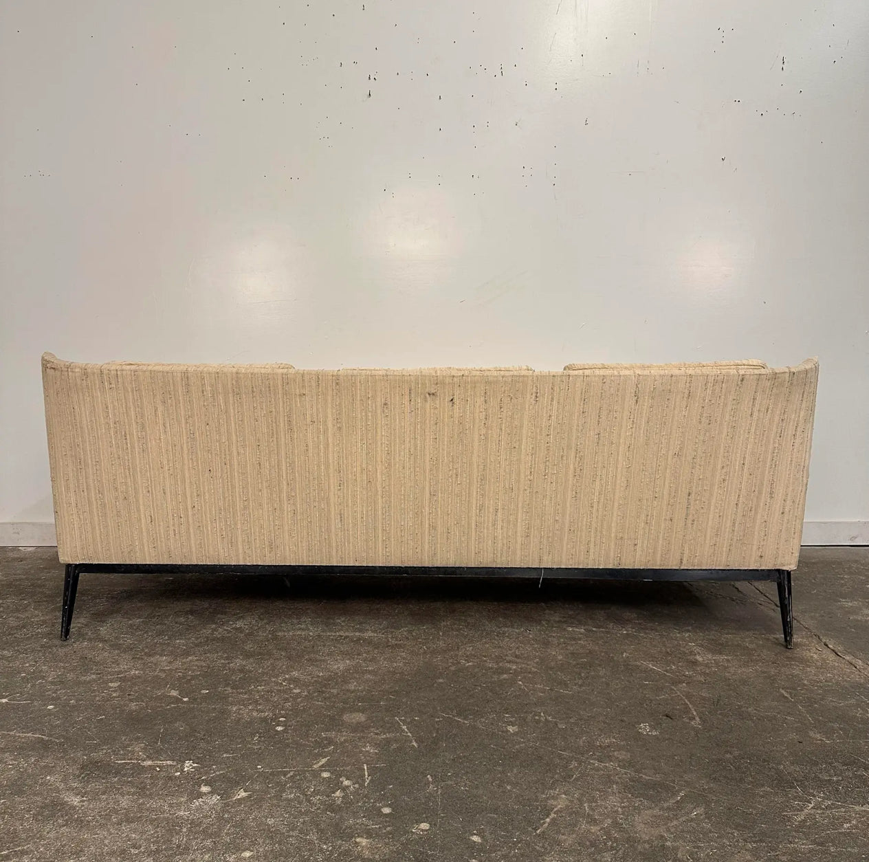Paul McCobb 1950s Mid-Century Modern Wingback Sofa