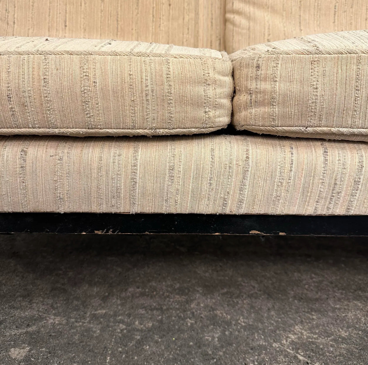 Paul McCobb 1950s Mid-Century Modern Wingback Sofa