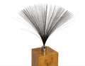 Mid Century Modern Harry Bertoia Style Spray Sculpture Chrome