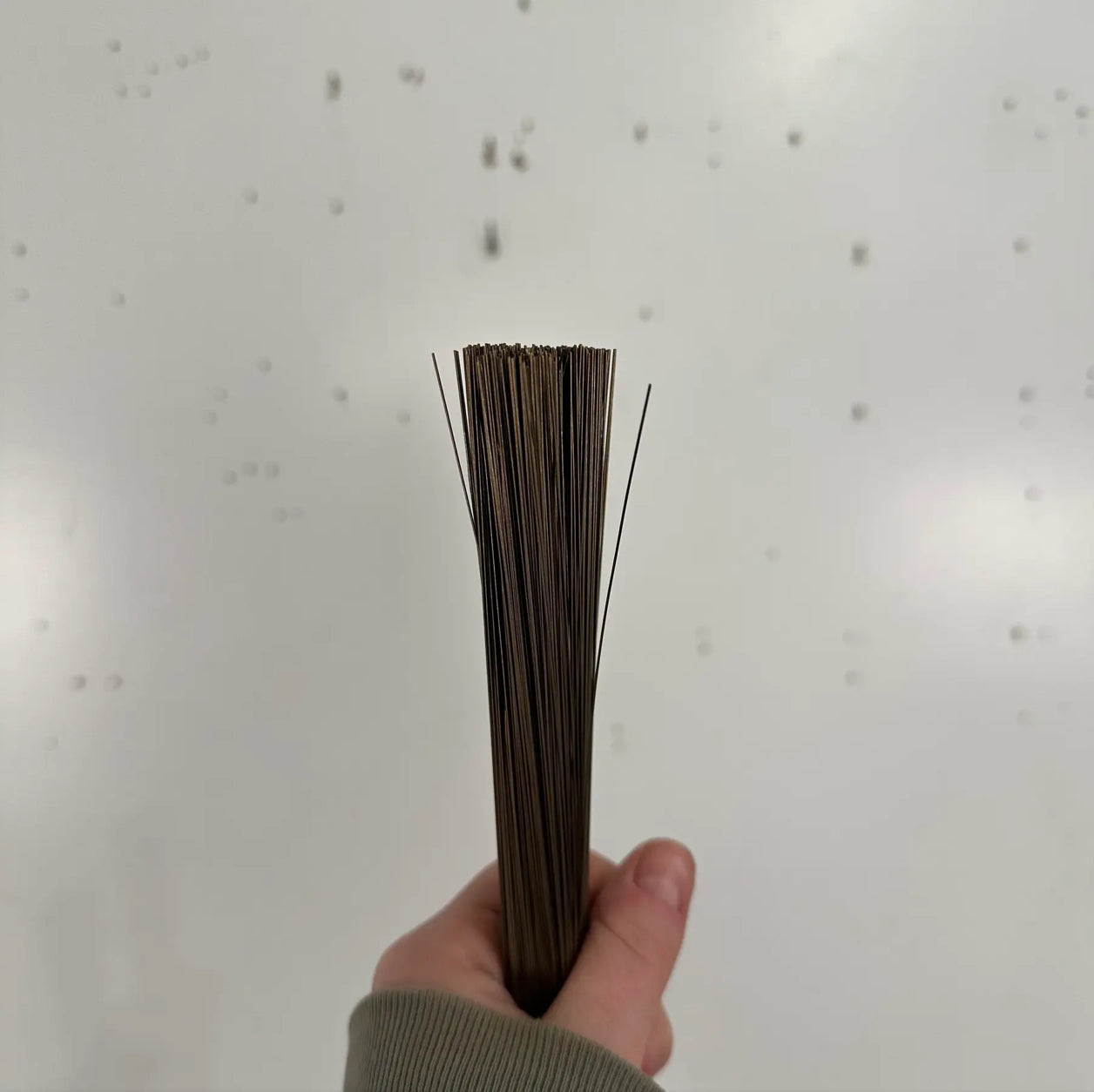 Mid Century Modern Harry Bertoia Style Spray Sculpture Chrome