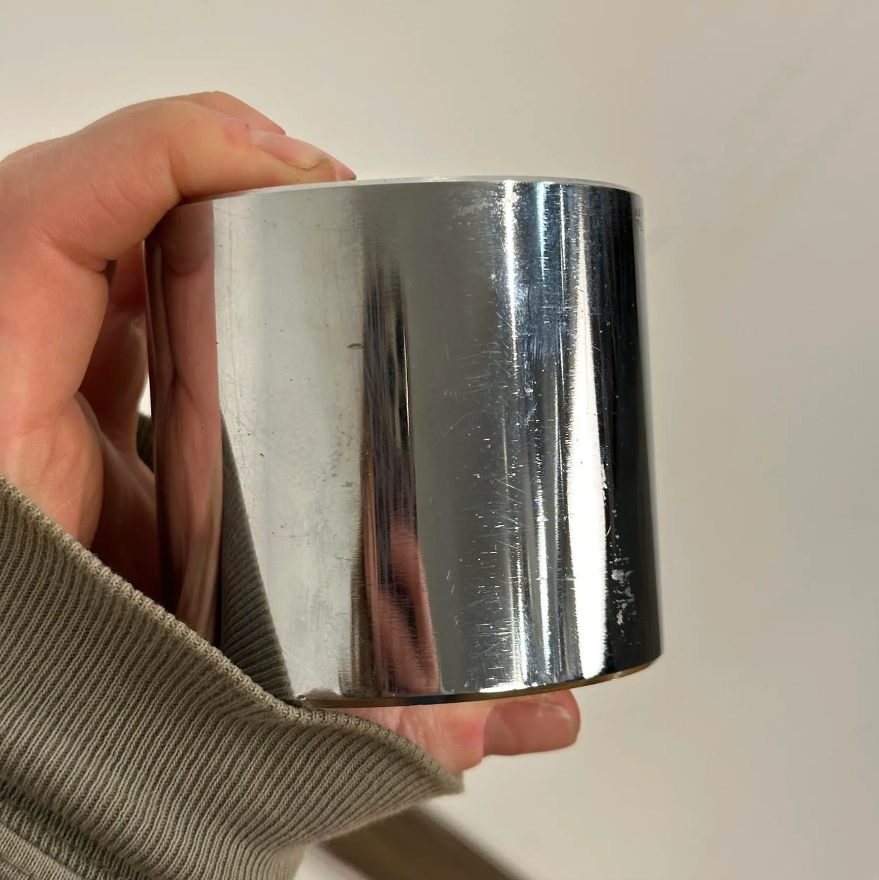 Mid Century Modern Harry Bertoia Style Spray Sculpture Chrome