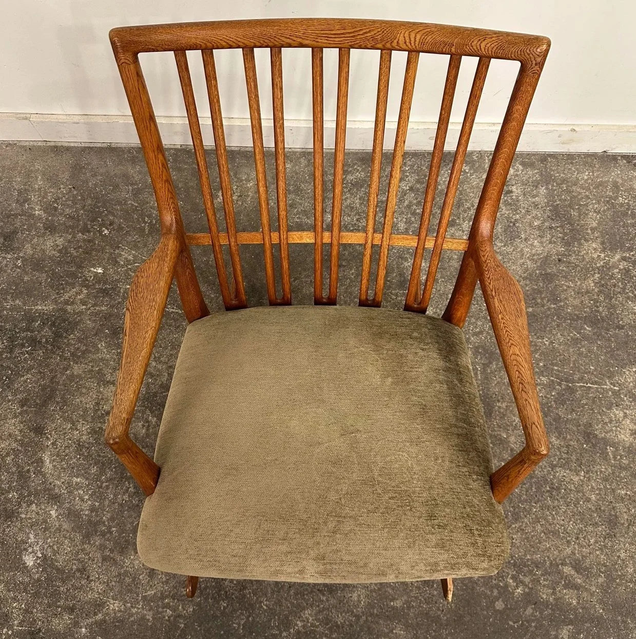 Early Mid Century Modern Hans J. Wegner Rocking Chair Ml-33