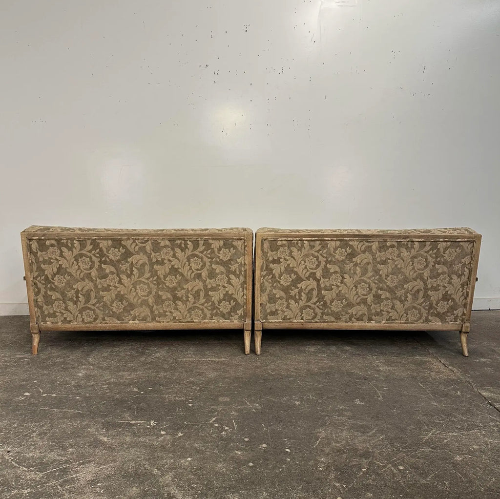 2 Piece Sectional Mid Century Modern in the Style of Tomlinson
