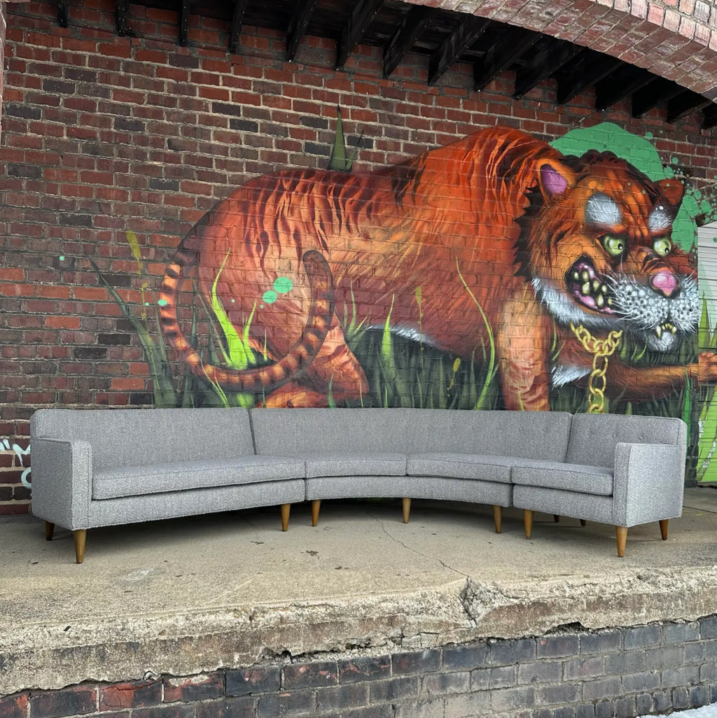 Reupholstered 3-Piece Dunbar Sectional