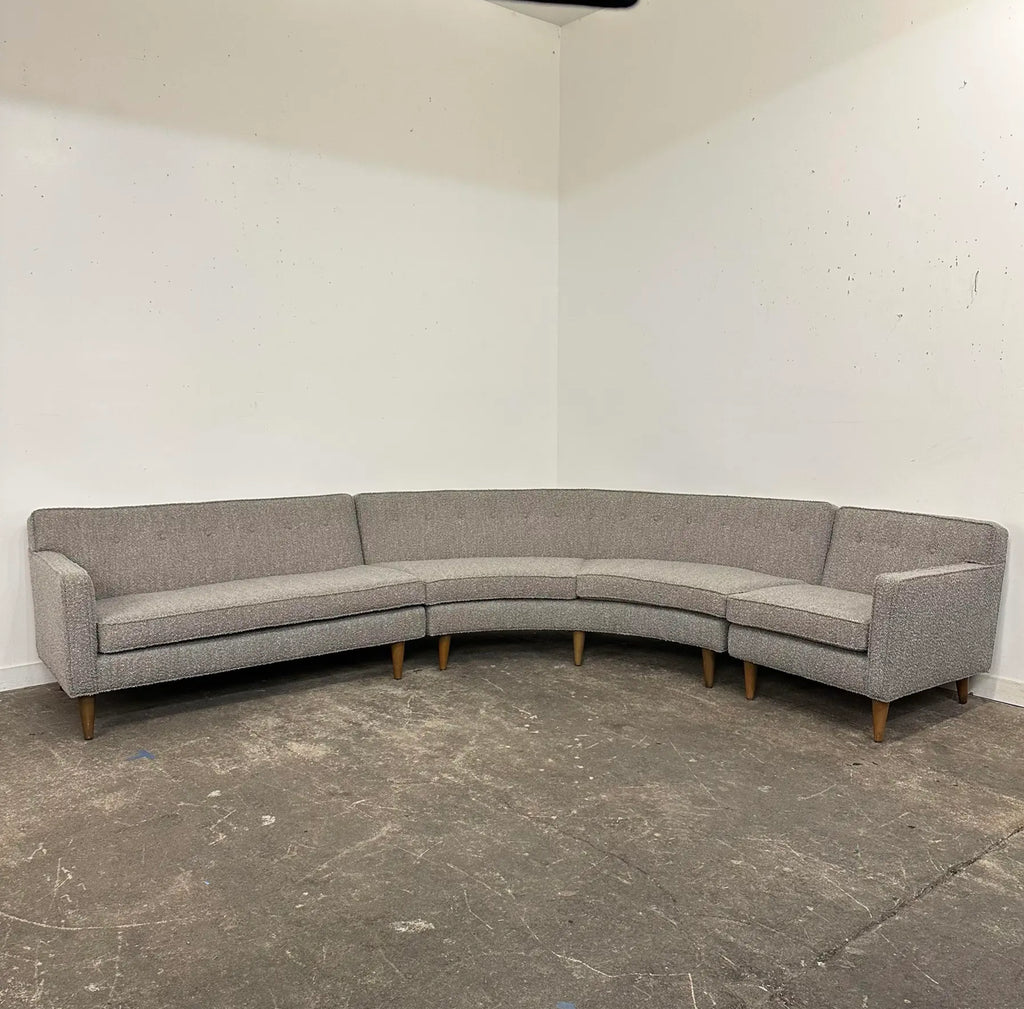 Reupholstered 3-Piece Dunbar Sectional