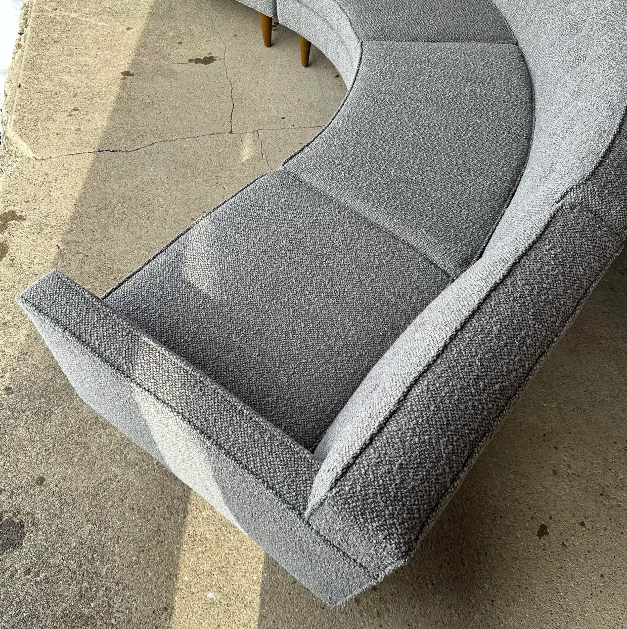 Reupholstered 3-Piece Dunbar Sectional