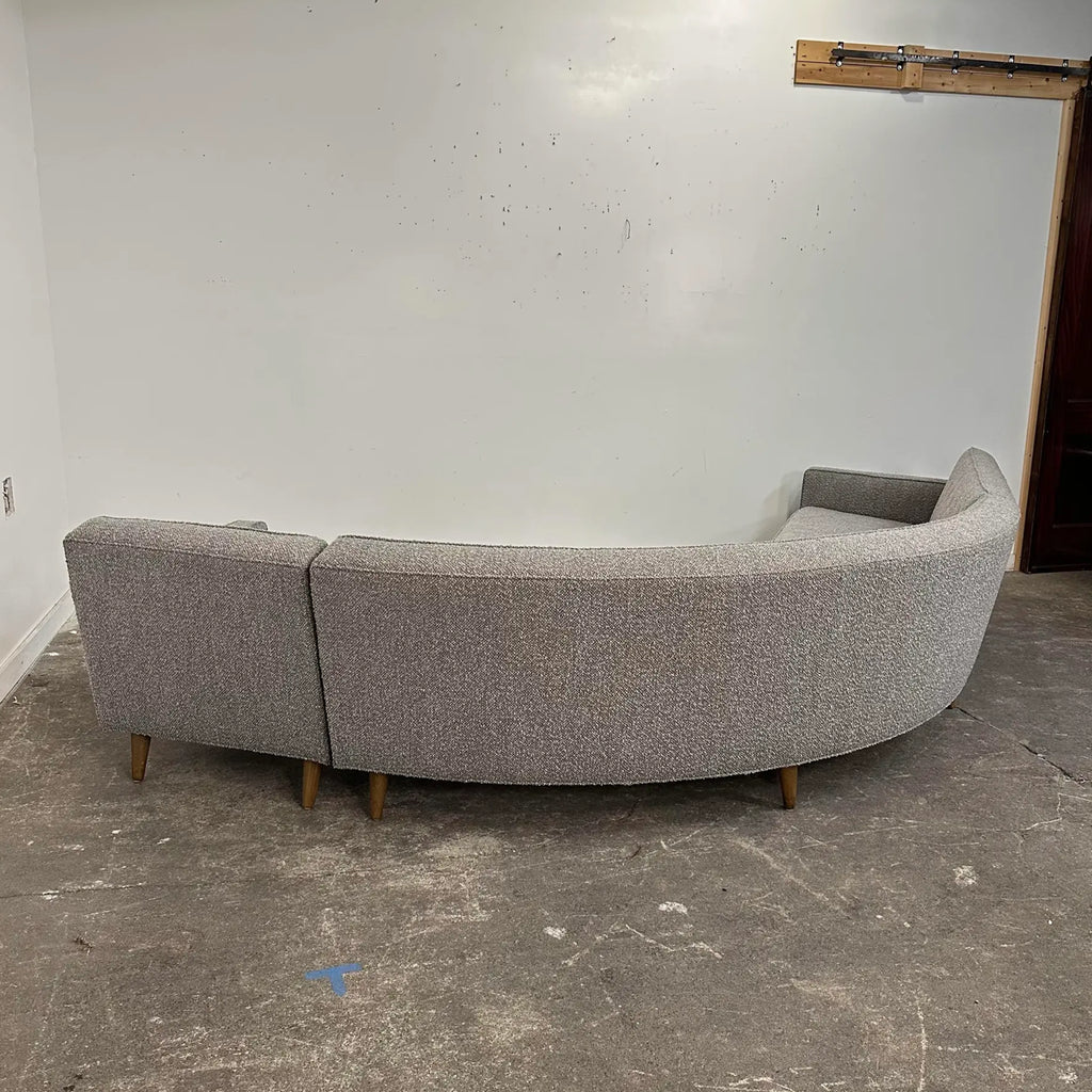 Reupholstered 3-Piece Dunbar Sectional