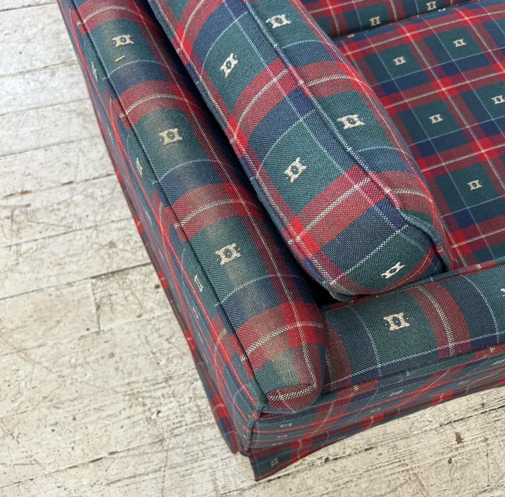 Mid Century Modern Curved Sofa