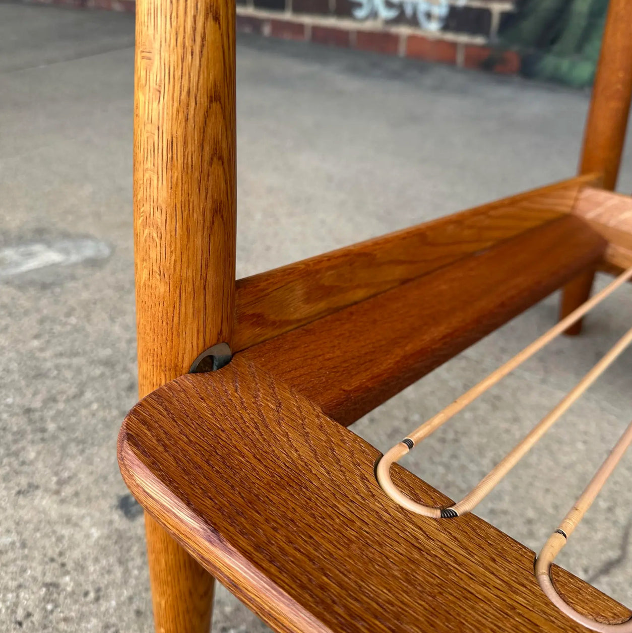 Danish Modern Peter Hvidt Teak Loveseat