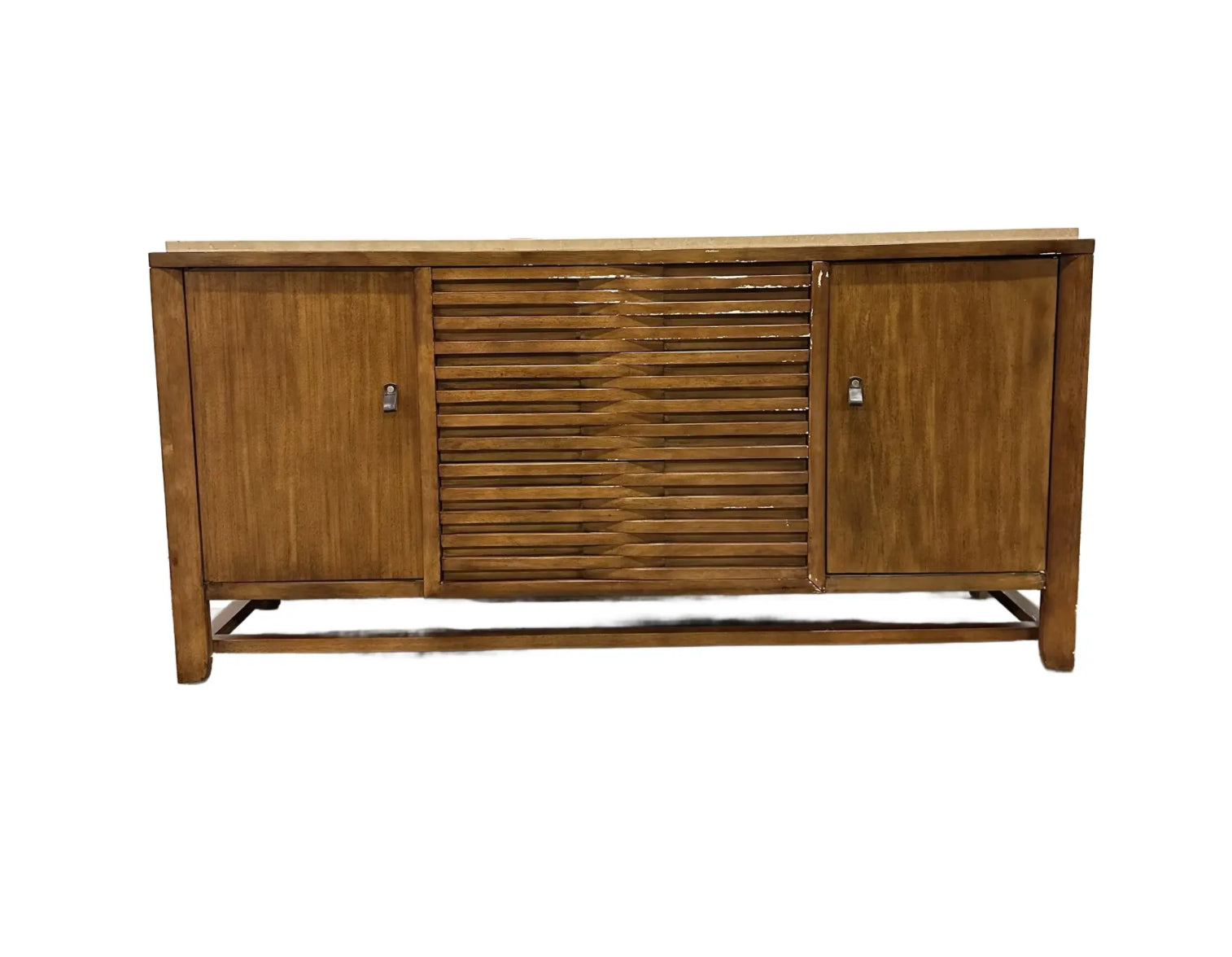 Drexel Heritage Travertine Top Credenza