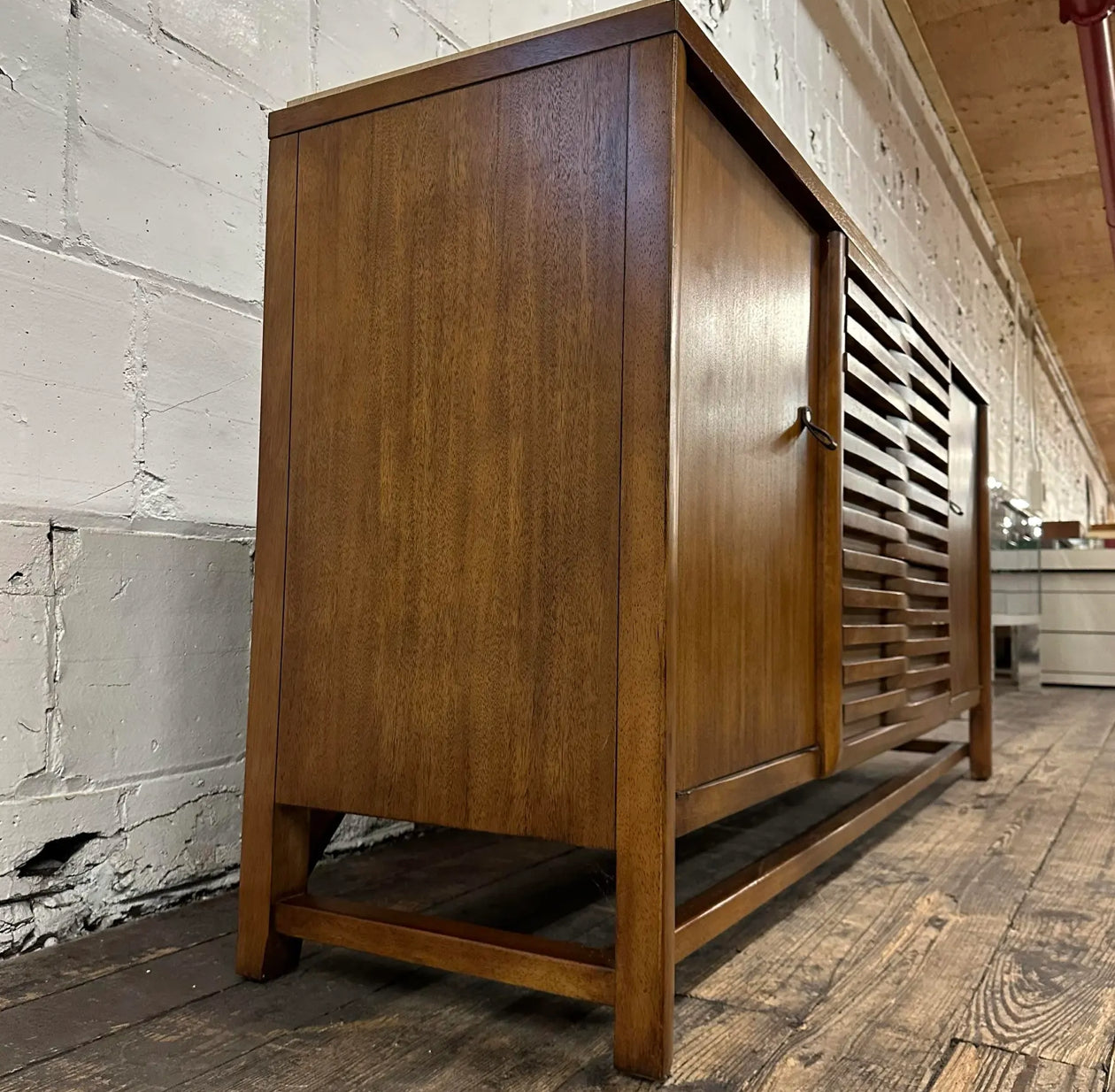 Drexel Heritage Travertine Top Credenza