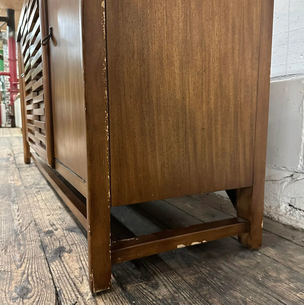 Drexel Heritage Travertine Top Credenza