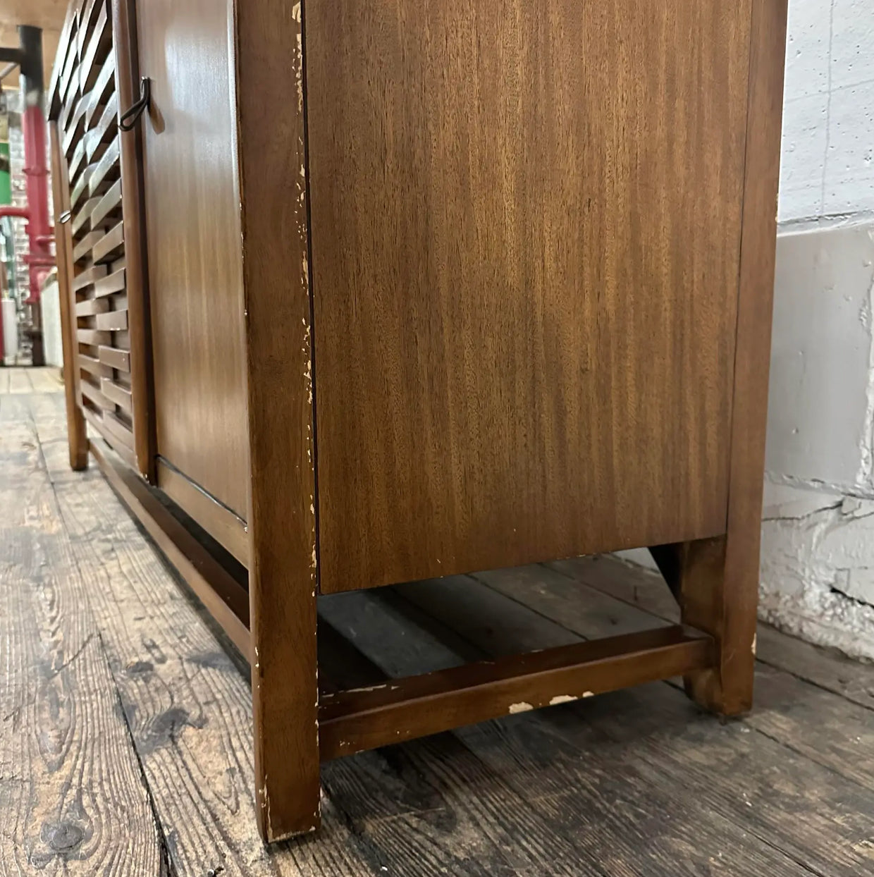 Drexel Heritage Travertine Top Credenza
