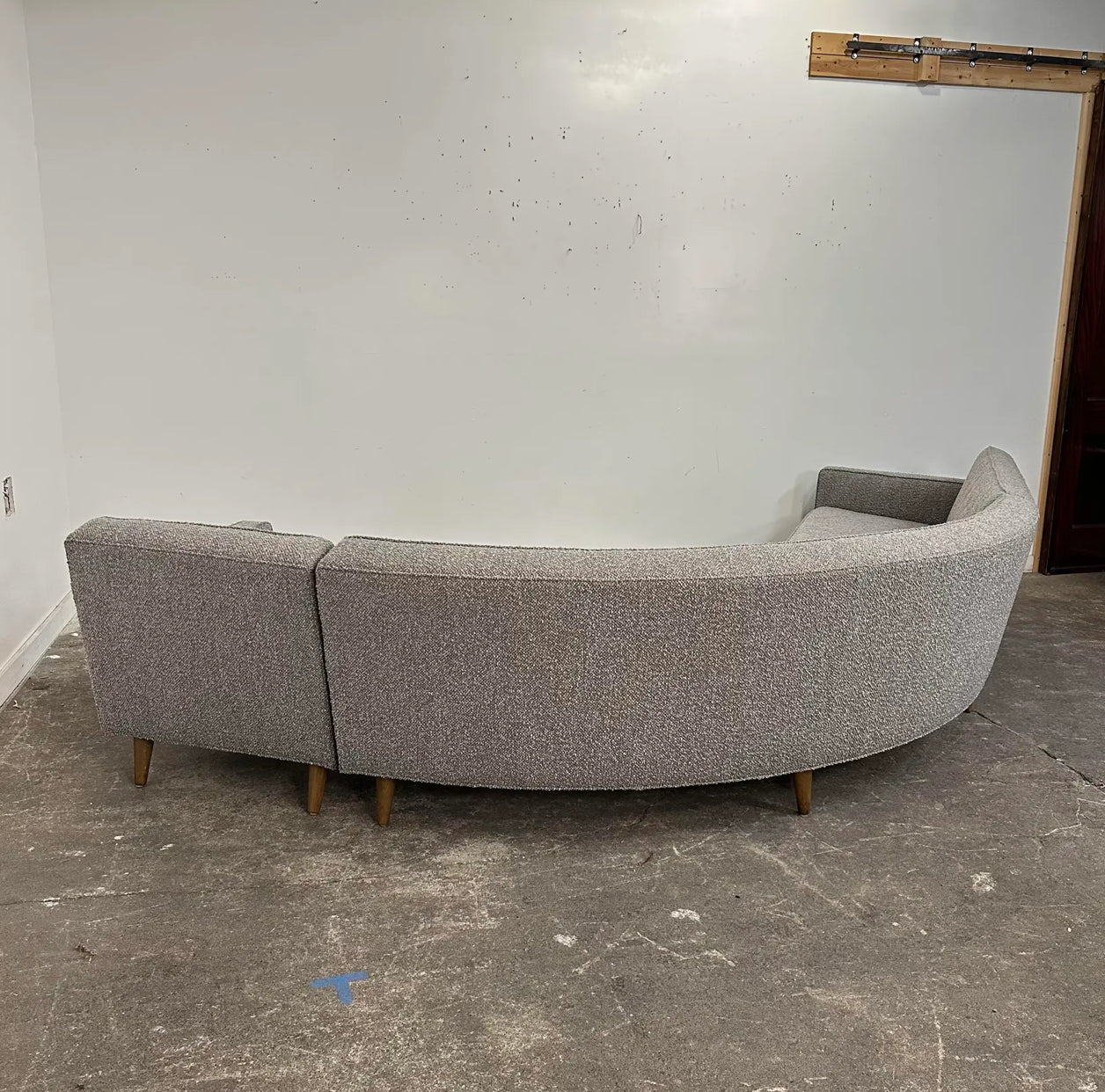 3-Piece Edward Wormley for Dunbar Sectional Expertly Reupholstered With Pincore Foam