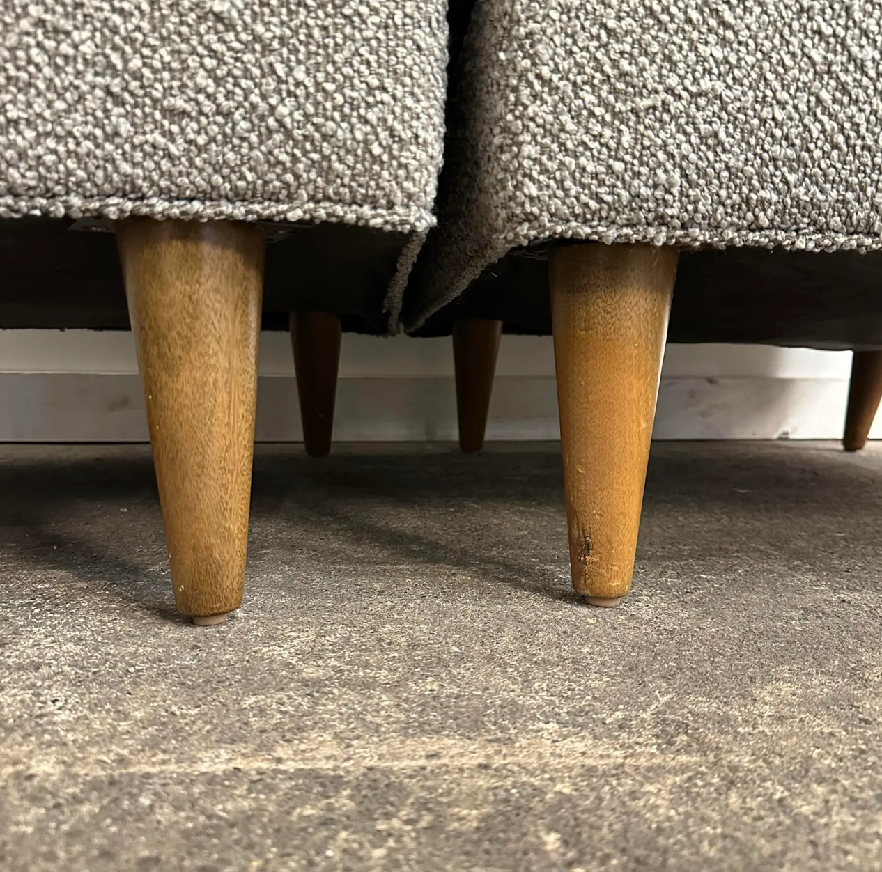 3-Piece Edward Wormley for Dunbar Sectional Expertly Reupholstered With Pincore Foam