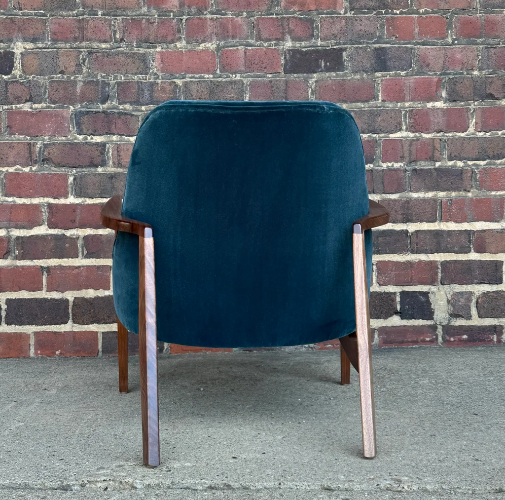 Mid Century Modern Custom Seal Style Lounge Chair