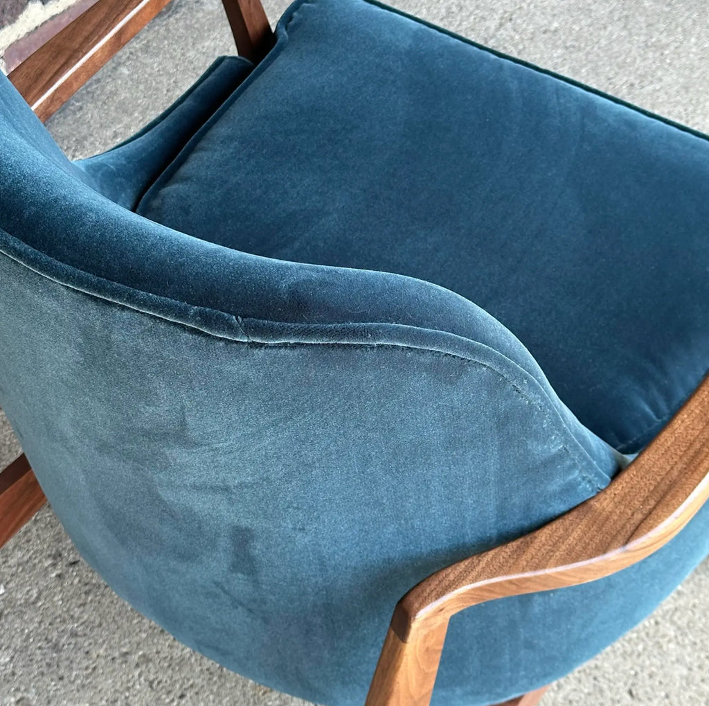 Mid Century Modern Custom Seal Style Lounge Chair