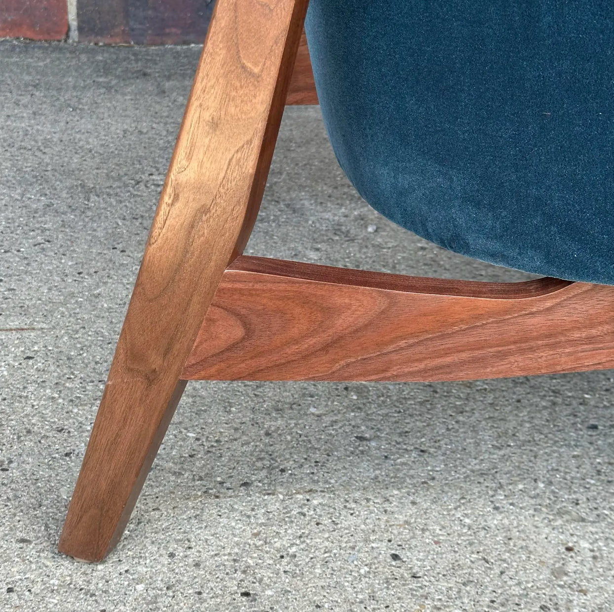 Mid Century Modern Custom Seal Style Lounge Chair