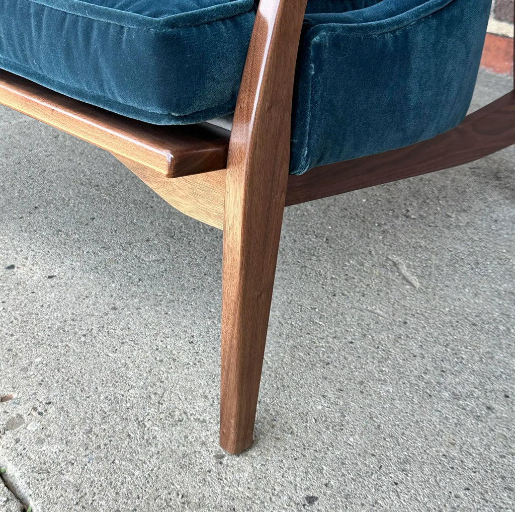 Mid Century Modern Custom Seal Style Lounge Chair