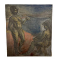 Nude Abstract Figure Painting