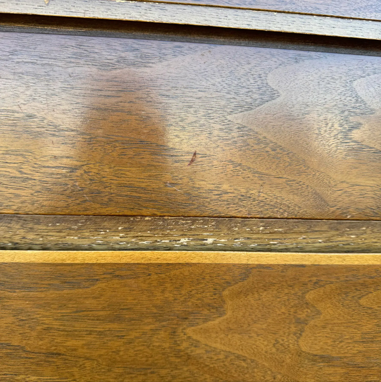 Unique Mid Century Modern Tall Wood Dresser