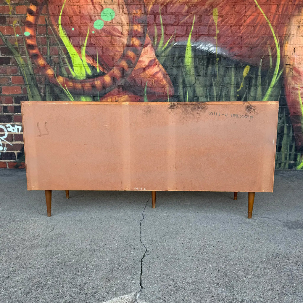 Unique Mid Century Modern Wood Dresser