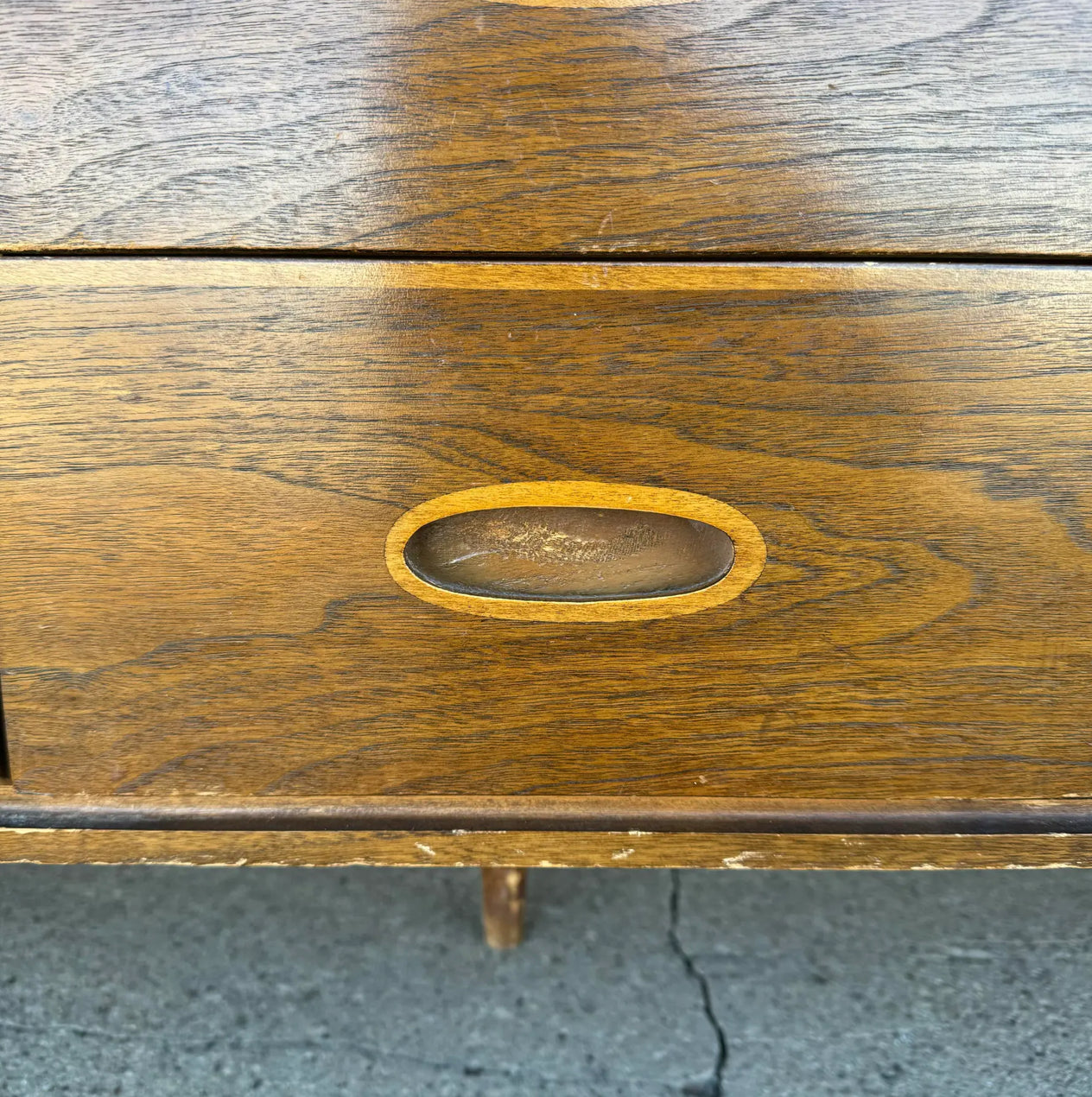 Unique Mid Century Modern Wood Dresser