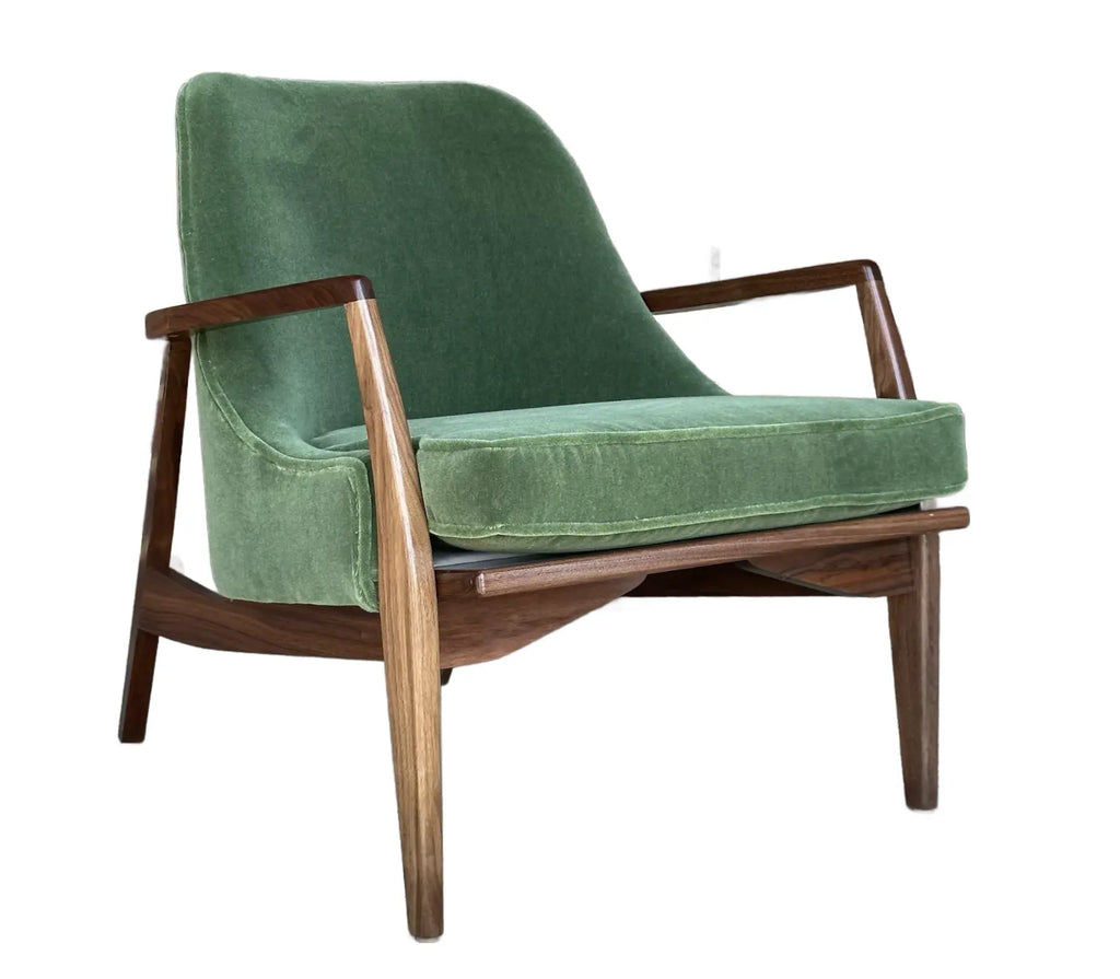 Custom Seal Style Lounge Chair Green