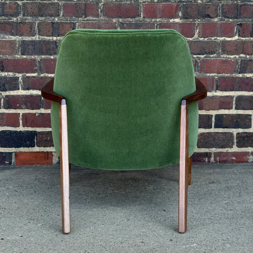 Custom Seal Style Lounge Chair Green