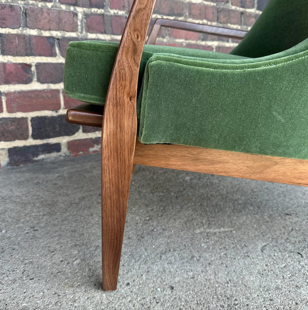 Custom Seal Style Lounge Chair Green
