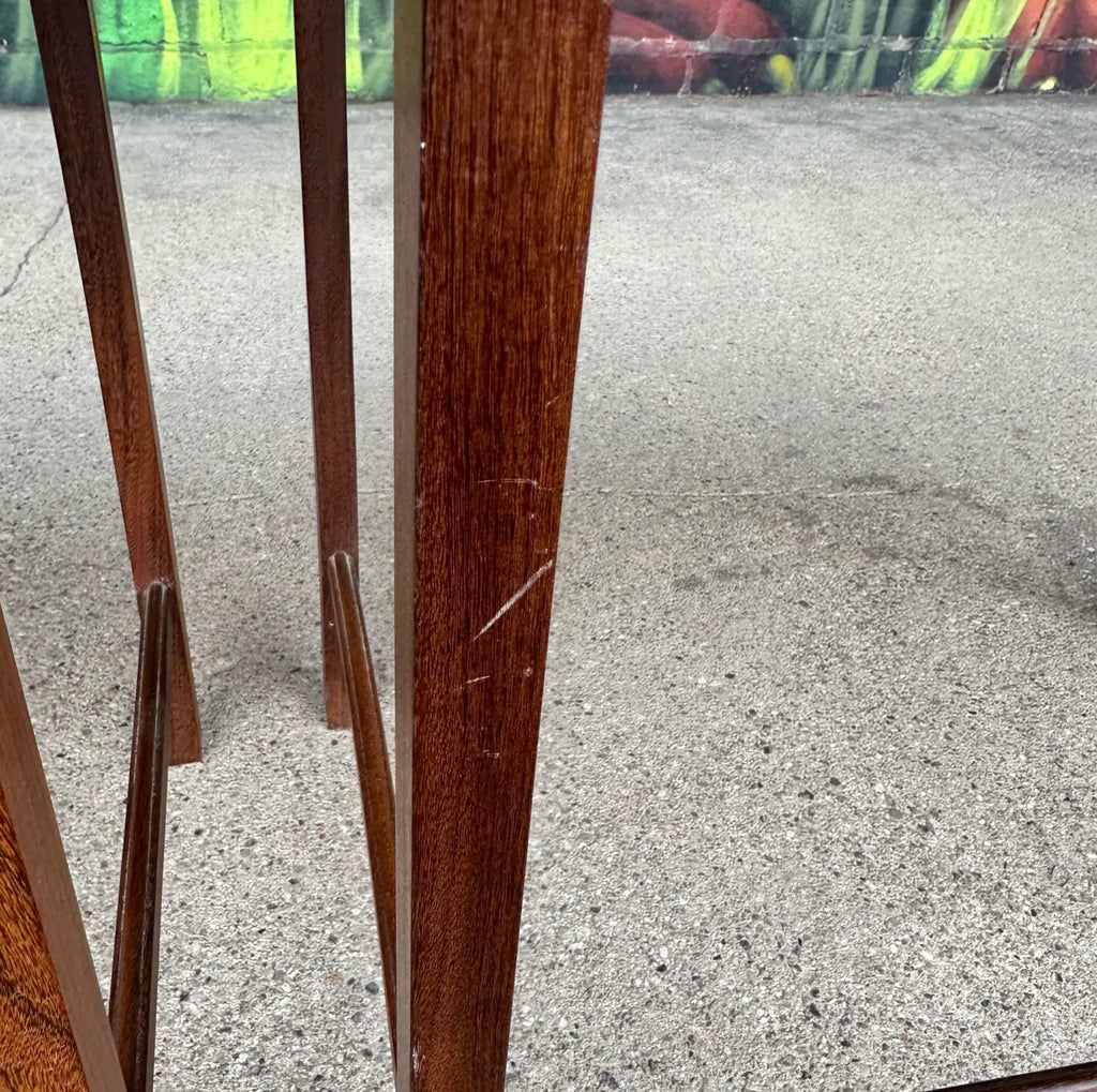 Mid 20th Century Danish Teak Nesting Side Tables