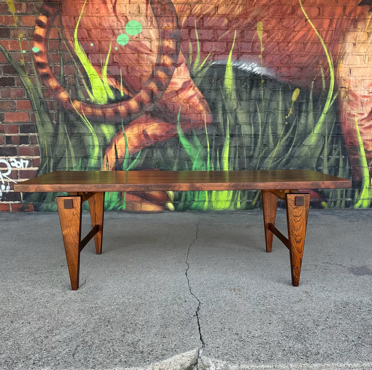 Illum Wikkelso Rosewood Coffee Table