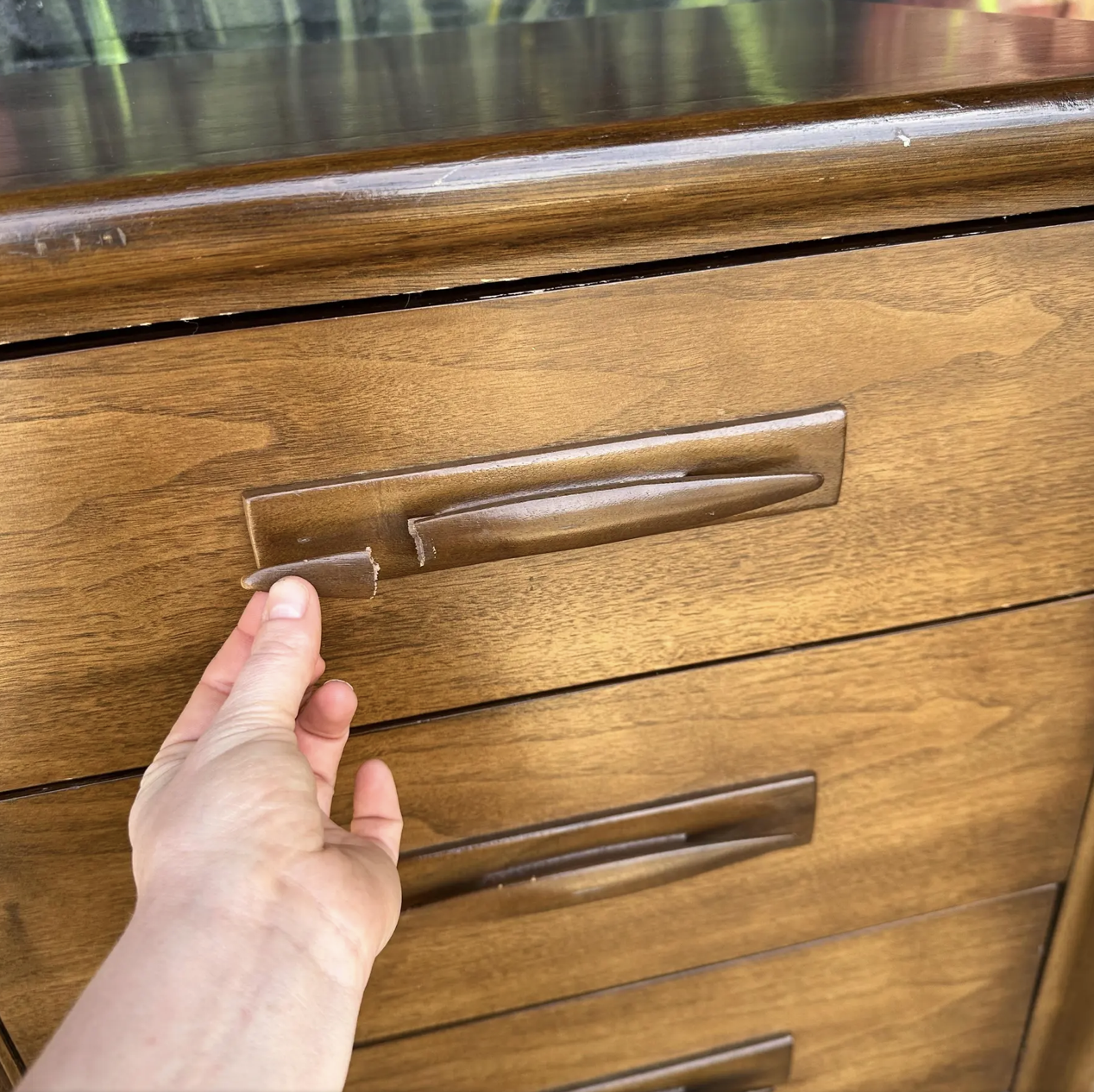 Mid-Century Modern Broyhill Emphasis Low Dresser
