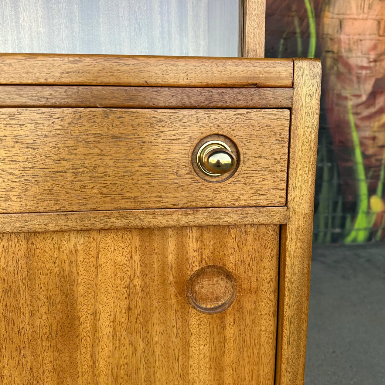 Mid Century Modern Dunbar Server Sideboard Cabinet