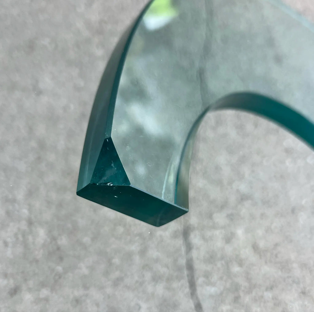 Knut Hesterburg Rare Glass Propeller Coffee Table