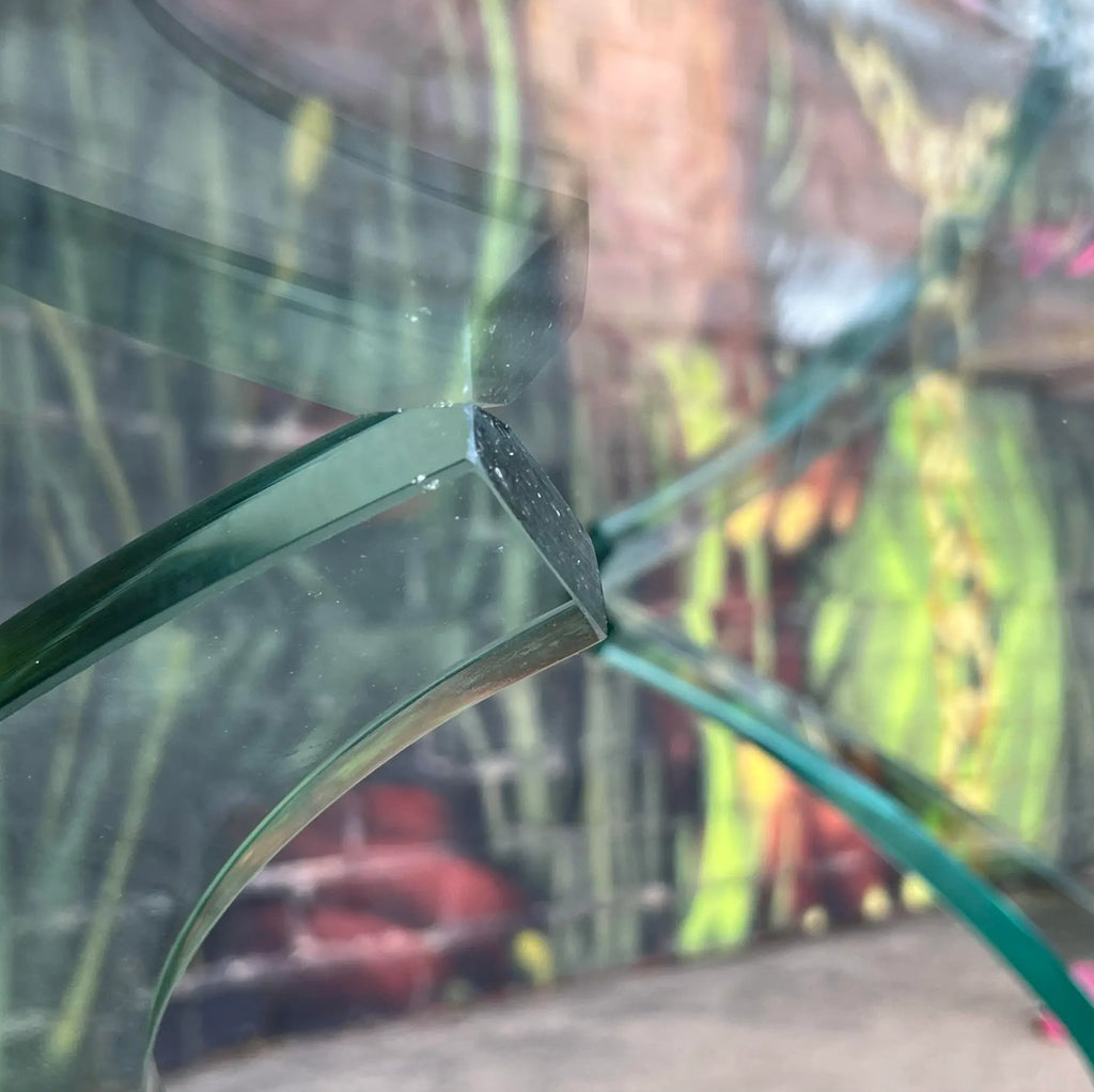 Knut Hesterburg Rare Glass Propeller Coffee Table