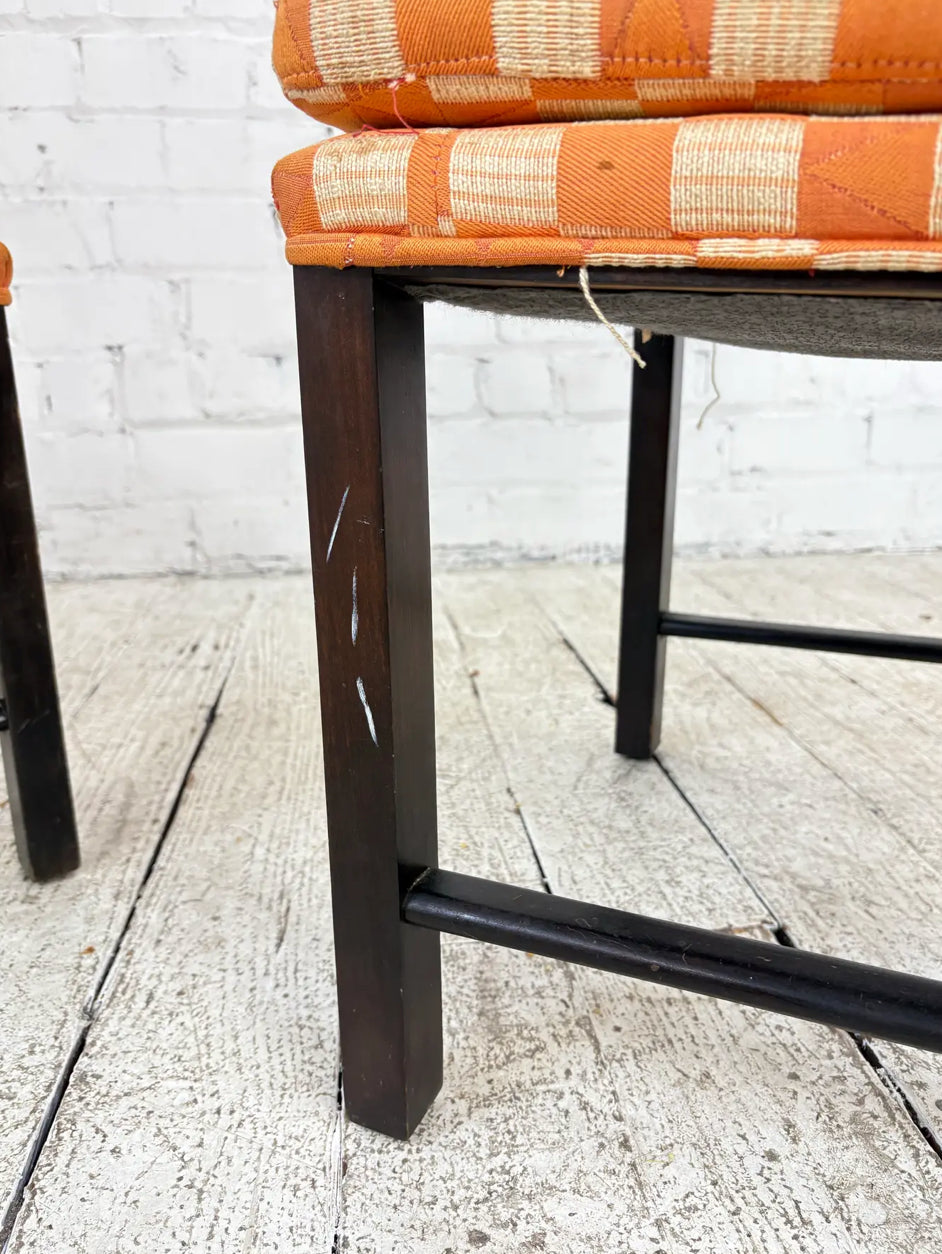 Pair of Paul Evans Dining Chairs for Directional