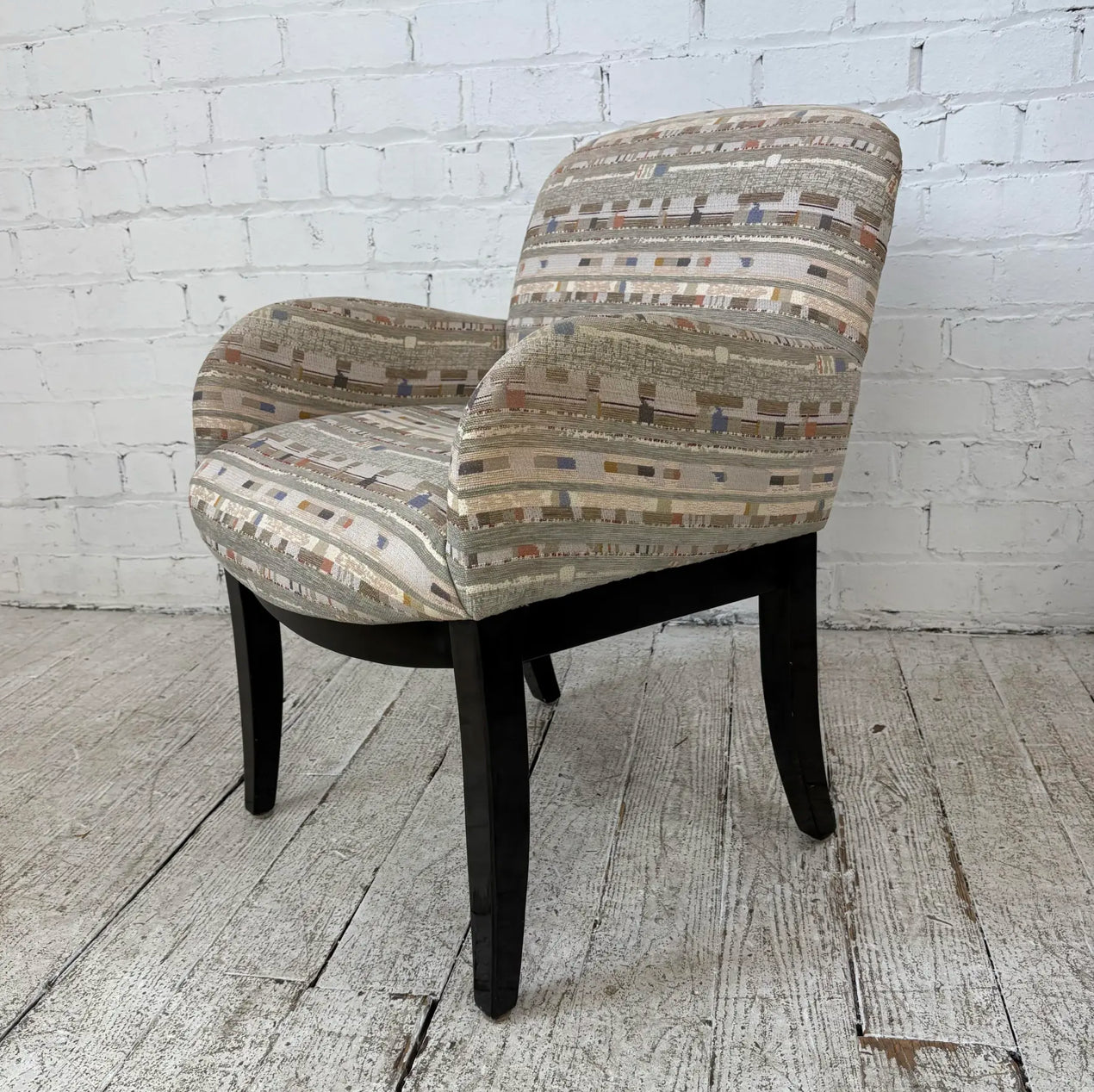 Set of 4 Milo Baughman Arm Dining Chairs