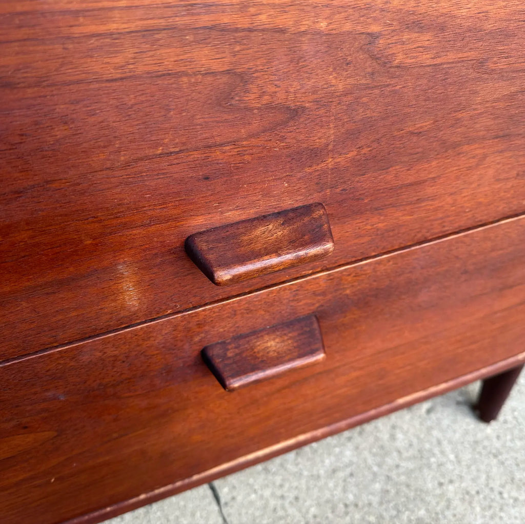 Mid Century Modern Jens Risom 2 Piece Dresser Chest Cabinet Storage Cabinet