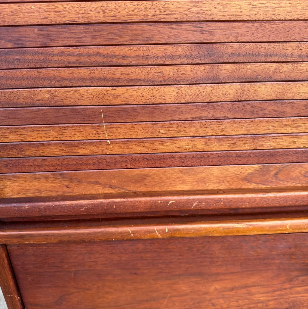 Mid Century Modern Jens Risom 2 Piece Dresser Chest Cabinet Storage Cabinet